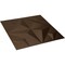 Ekena Millwork 19 5/8in. W x 19 5/8in. H Crystal EnduraWall Decorative 3D Wall Panel Covers 2.67 Sq. Ft. WP20X20CRCAB - alternate 4